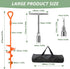 18''/30" Sets, Phopich Long Ground Anchor, Heavy Duty Earth Anchors Ground Anchors Screw in Kit with T-Handle Hex