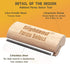 Deshedding Grooming Tool for Dogs, Cats & Horses, Ergonomic Wood Groom Brush, Professional Pet Groomer, 5 Inches