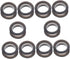 10pcs Silicone Rings Scissor Inserts, Finger Grips for Grooming Shears, Refer to Pet