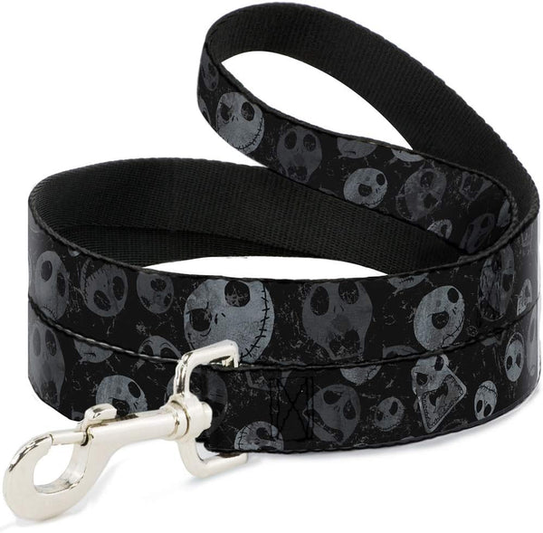 Buckle-Down Pet Leash - NBC Jack Expressions Scattered, Weathered, 6 Feet Long, 1" Wide