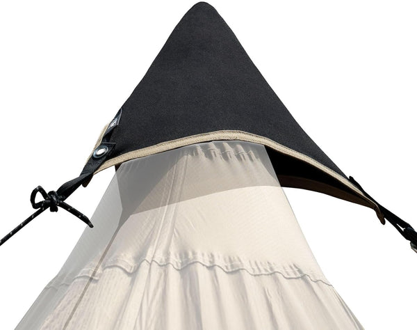 OneTigris Tarp Tent Connecting Cap, Waterproof Tarp Adapter, General Purpose Tent Triangle, Outdoor Camping Accessory