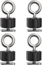 Track Mount Kayak Tie Down Eyelet, Hardware Ring Shaped Eye Bolt, Replacement Kit for Kayak Canoe Boat