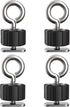 Track Mount Kayak Tie Down Eyelet, Hardware Ring Shaped Eye Bolt, Replacement Kit for Kayak Canoe Boat