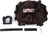 Pet Dog Bike Basket & Carrier Bag - Foldable Detachable Bicycle Basket for Small Animals (Coffee)