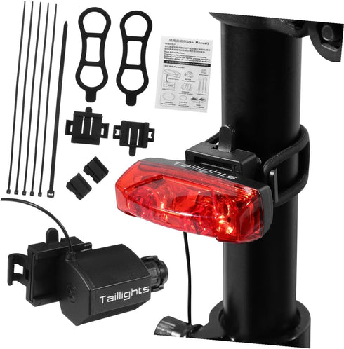 HANABASS 5pcs Bike Tail Light Led Rear Light for Night -Brightness Reflector