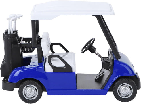 IMIKEYA Mini Golf Cart Die Cast Metal Model - 1:20 Scale Pullback Action Golfcart Vehicle