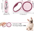 Segarty Dog Retractable Leash - 16ft Heavy Duty for Medium Small Dogs up to 44lb - Anti-slip Handle (Pink Wine)