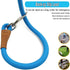 6 Foot Heavy Duty Dog Tie Out Rope Leash, Climbing Nylon Basic Leash for Camping, Indoor, Outdoor, and Yard