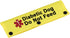 Medical Alert Dog Leash Sleeve, Diabetic Dog Do Not Feed Leash Wrap Sleeve Alert Tag for Pet Birthday Gift (Diabetic
