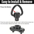 NEATABY Quick Detach Sling Swivel Attachments, Heavy Duty Button-Operated Mount, Two Point and Traditional Sling