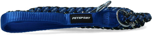 PetSport Triple Safe Leash - Blue - 4 ft