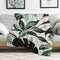 PALNKART Leaves Warm Cozy Decorative Blanket for Sofa Bed Travel Camping Chair, Soft