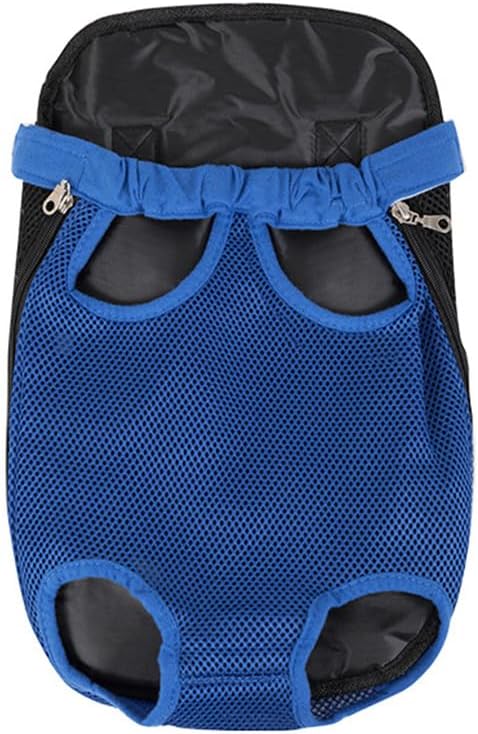 Pet Carrier Backpack, Legs Out Adjustable Dog Carrier for Hiking Camping, Easy-Fit for Small Medium Puppies Cats (S,