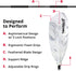 SeaSense Xtreme 2 Kayak Paddle, 84” - Fiberglass Reinforced Nylon Blades, 2-Piece Construction for Sport, Sea,