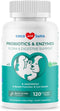 Probiotics for Dogs - 120 Chewable Tablets for Diarrhea & Gas Support, with Honey Pumpkin and Prebiotics