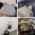 Kawaii Round Bear Ears for Helmet, Plush Adhesive Ski Helmet Accessory for Children