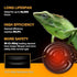 150W 2-Pack Bulbs HealSmart Reptile Heat Lamp Ceramic Heat Emitter, No Light Emitting Heat for Amphibian Pet Brooder
