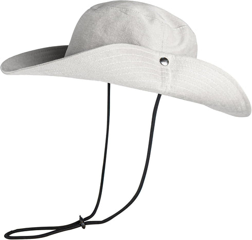 Unisex Boonie Hats 100% Cotton Bucket Hat Wide Brim Hiking Fishing UV Sun Protection Safari Beach Garden Hat Summer Outdoor