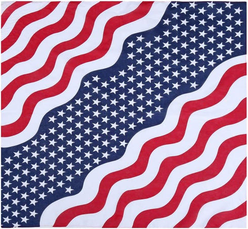 American Flag Dog Bandana Triangle Bibs Scarf with Bow Tie Accessories for Pets Dogs Animals
