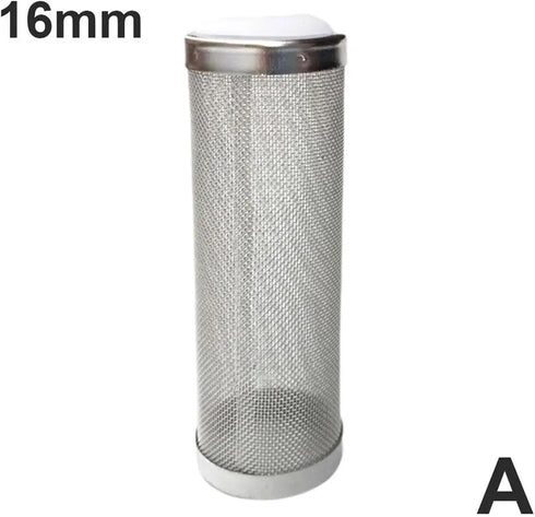baoauh 10pcs Aquarium Stainless Steel Mesh Filter Guard Aquarium Fish Tank Filter Steel Guard Shrimp Accessories Fish