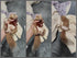 (3pc, Squirrel Diapers-Highly Absorbent with Strong & Flexible Hook and Loop Pants No Leak Reusable Diapers Urine Wet
