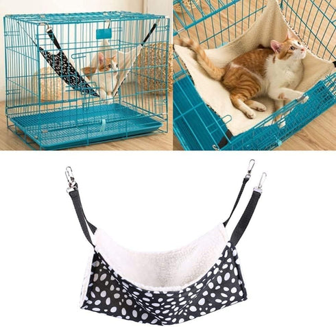 Pet Cotton Hammock, Hanging Bed for Bird, Parrot, Rat, Sugar Glider, Chinchilla, Squirrel, Guinea Pig