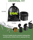 50 8 5 1.1 Portable Toilet Bags, Thick Biodegradable Camping Toilet Bags for Portable Potty, Gal Compost Toilet Waste