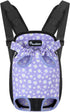 Pawaboo Pet Carrier Backpack, Adjustable Pet Front Cat Dog Carrier Backpack Purse