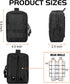 Gogoku 3 Pack Molle Pouch Combo - Tactical Water Bottle Pouch Holder, Compact Utility Waist Bag Pack