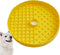 Dog Bowl Slow Feeder Insert - Transform Your Lick Bowl to Slow Feeder, 6 Cups, 9.8 Inch Yellow