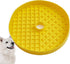 Dog Bowl Slow Feeder Insert - Transform Your Lick Bowl to Slow Feeder, 6 Cups, 9.8 Inch Yellow