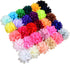 PET SHOW 30pcs/Pack 2.8" Plain Pet Puppies Collar Embellishment Flowers Bows Attachment Small Medium Large Dogs Cats Collar Charms Accessories Slides