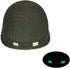 WW2 US Army M1 Helmet - Metal Steel Shell Replica with Net/Canvas Chin Strap/Cat Eye Band