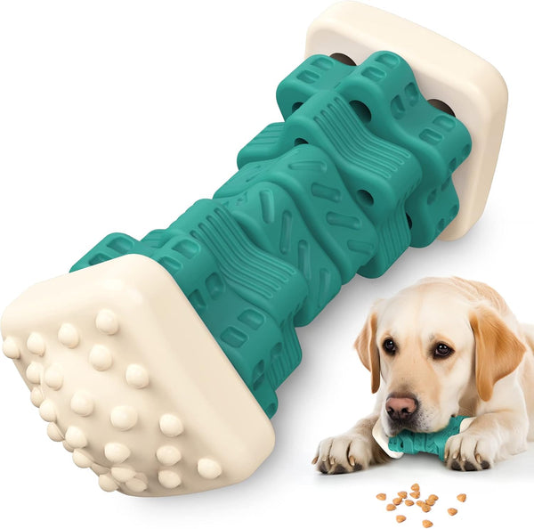 PcEoTllar Dog Toys for Large Medium Small Dogs, Indestructible Chew Toys, Interactive Puzzle Toys with Beef Flavor -