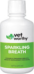 Vet Worthy Sparkling Breath Dog Mouthwash Water Additive - Dog Dental Care