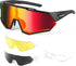 UV Protection Cycling Sunglasses for Men and Women, Impact Resistance Z87.1 for Construction