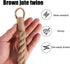 DONGKER Hermit Crab Climbing Rope,Sisal Rope Lizards Climbing Ladder Toy with Hook & Suction Cups for Reptile Geckos