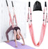 Yoga Stretching Strap - Adjustable Height Leg Stretcher, Waist Back Stretch Band for Aerial Yoga, Flexibility Trainer