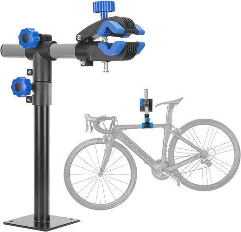 ROCKBROS Bike Repair Stand Wall Mount Rack, Height Adjustable Workstand for Road Mountain Bikes