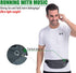USHAKE Running Belt, Ultra Light Bounce Free Waist Pouch Bag for Men or Women, Fitness Workout Belt for iPhone