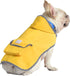 HDE Hooded Reversible Dog Raincoat Poncho Jacket for Small Medium Large Dogs Ducks - Yellow - S