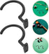 4pcs GANAZONO Billiard Cue Holder Hooks Metal Pool Table Side Rack Wear-resistant Snooker Pool Accessories Organizer