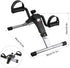 Folding Pedal Exerciser, Mini Exercise Bike Under Desk with LCD Display for Arms and Legs Workout, Portable Peddler