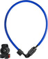 Security Cable Lock Set, Resettable Combination Lock with Mounting Bracket, Portable for Bikes and Scooters