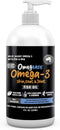 Omegease 100% Pure Omega 3 Fish Oil for Dogs and Cats, 8 oz - Skin & Coat Supplement, Supports Joint Function