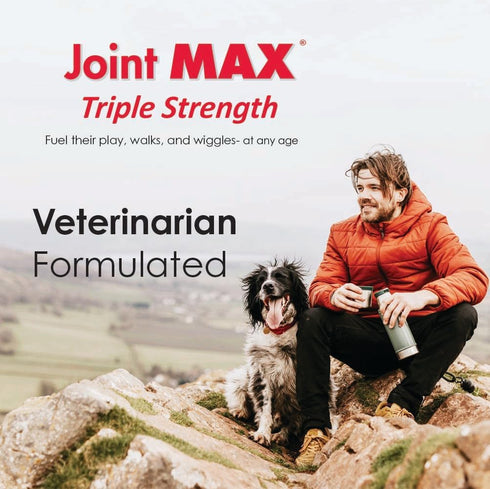 PHS Joint MAX Triple Strength Soft Chews for Dogs, 30 Chews - Glucosamine, Chondroitin, Omega 3