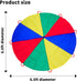 13ft/ 16.4ft/ 20ft Parachute - Kids Play Gymnastics Parachute with Handles for Group Team Cooperative Games,Indoor