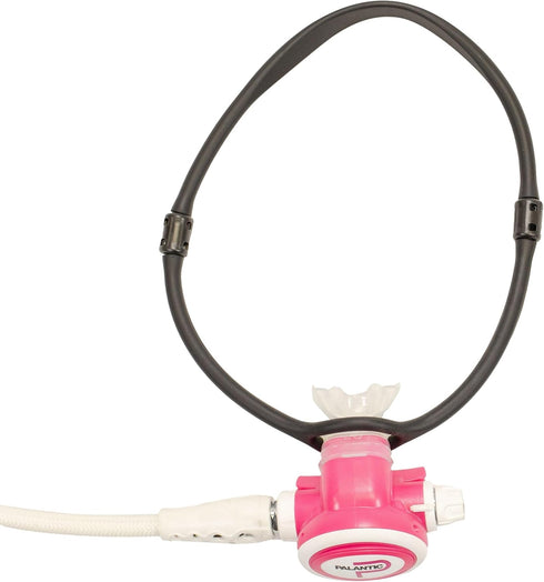 Scuba Choice Silicone Regulator Necklace - Durable Design, Essential Diving Accessory, Black