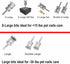 Dog Nail Trimmer Tools for Dremel, Paws Grooming & Smoothing for Medium Large Dogs, 1/8" Dog Nail Grinder Attachment