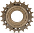 Single Speed Bike Freewheel, Metal 3 Speed Flywheel Bicycle Accessory for Mountain Road Bike (Threaded Type, 16/19/22T)